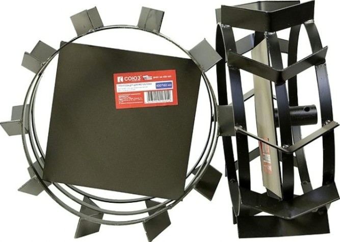 Грунтозацепы СОЮЗ БМ1С-26-430-160 пара 30 мм диам 430 мм, шир 160 мм, 3 обода, высот