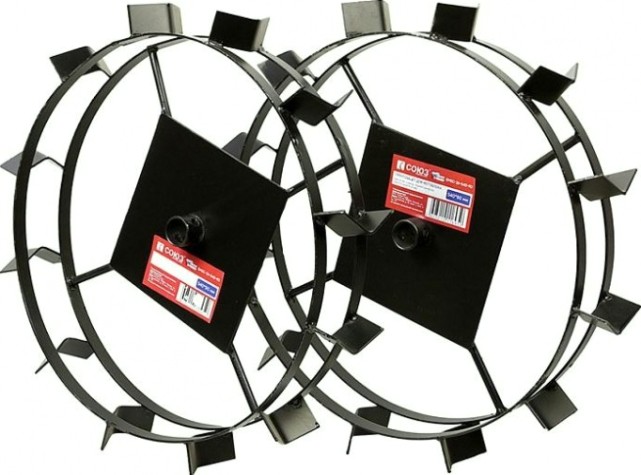 Грунтозацепы СОЮЗ БМ1С-26-540-90 пара 30 мм диам 540 мм, шир 90 мм, 2 обода, выс за