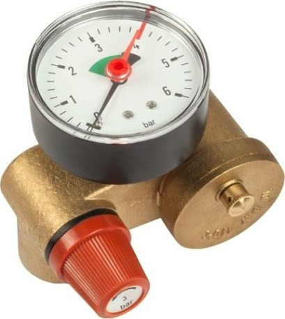 Группа безопасности UNIPUMP 1"-3/4" КОМПАКТ для систем отопления [42825]