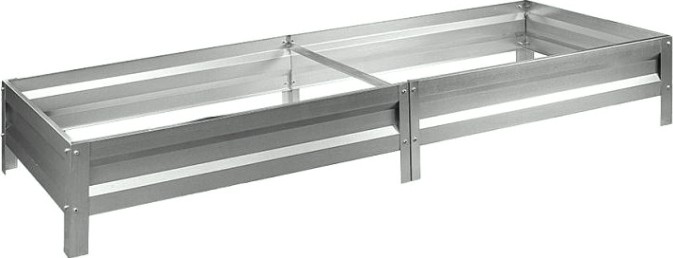 Грядка СОЮЗ ГО-06542 оцинкованная 0,65x4,0 м, высота 0,2 м, толщина 0,4