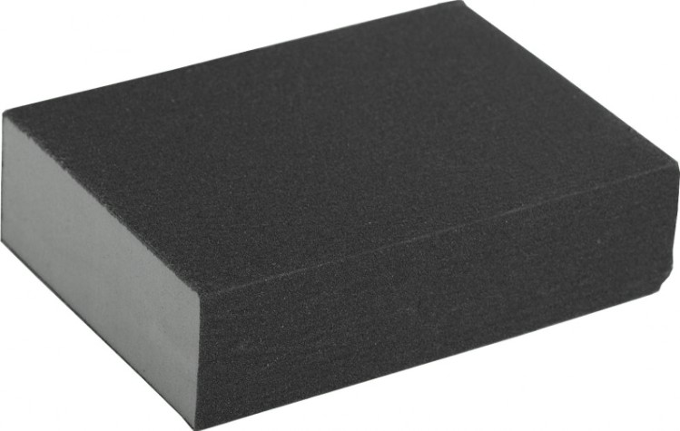 Губка шлифовальная ЗУБР ЭКСПЕРТ четырехсторонняя sic, р320, 100х68х26 мм [35612-320]