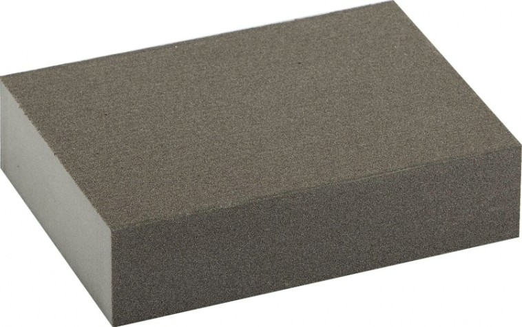 Губка шлифовальная ЗУБР Мастер четырехсторонняя р320, 100х68х26мм [35611-320]