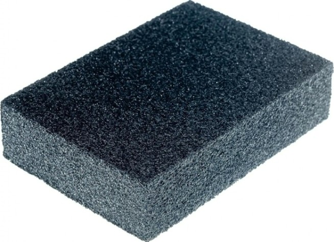 Губка STAYER MASTER четырехсторонняя, р80 100x68x26 мм. [3560-2_z01]