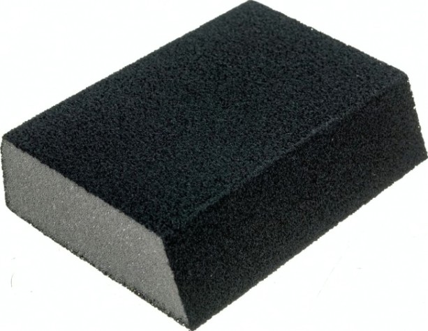 Губка STAYER MASTER угловая, р180, 100x68x42x26 мм. [3561-180]