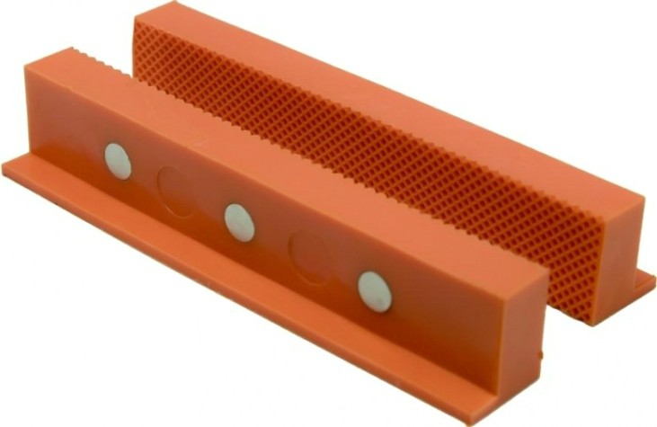 Губки для тисков Кобальт 918-030 магнитные плоские 113х28х25 мм (2 шт.)