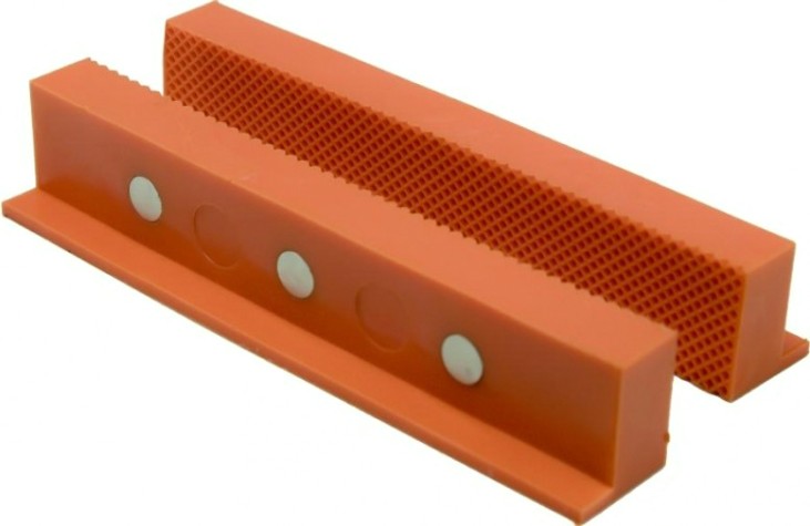 Губки для тисков Кобальт 918-047 магнитные плоские 155х28х25 мм (2 шт.)