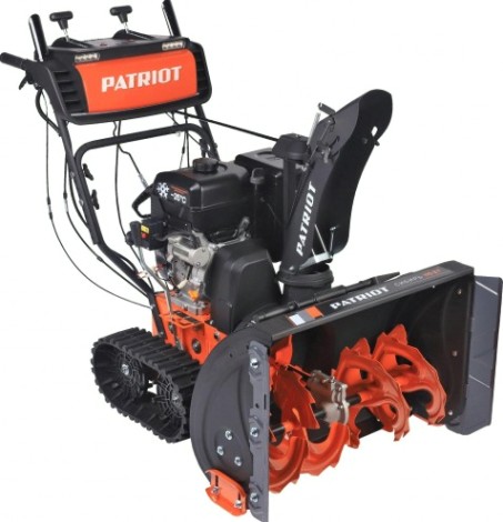 Гусеничный снегоуборщик PATRIOT Сибирь 110 ET с электростартером 220В [426107110]