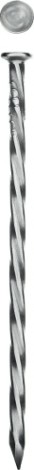 Гвоздь винтовой ЗУБР 3.4 х 70 мм (уп. 5 кг) [305260-070]