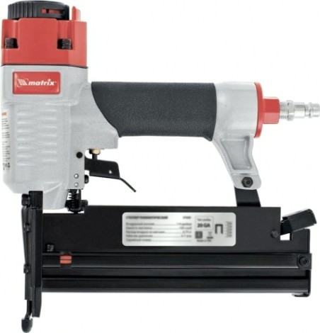 Гвоздезабивной пистолет пневматический MATRIX 10-50 мм нейлер-степлер [57427]