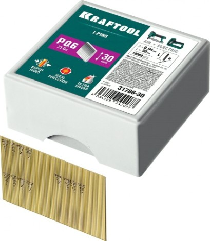 Гвозди KRAFTOOL P0.6 30 мм 10 000 шт. [31786-30]