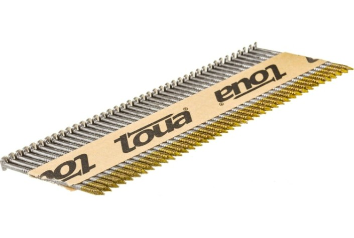 Гвозди по дереву TOUA 2,87 х 50 мм (уп.3000 шт.) 28750RIBrt [28750RIBrt]