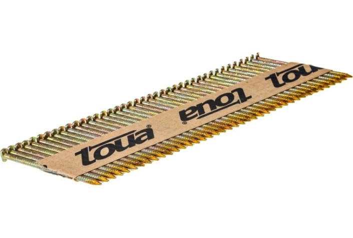 Гвозди по дереву TOUA 2,87 х 50 мм (уп.3000 шт.) гальванизированные 28750RIEG [28750RIEG]