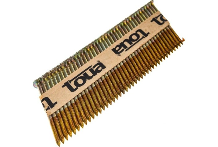 Гвозди по дереву TOUA 2,87 х 63 мм (уп.3000 шт.) гальванизированные 28763RIEG [28763RIEG]
