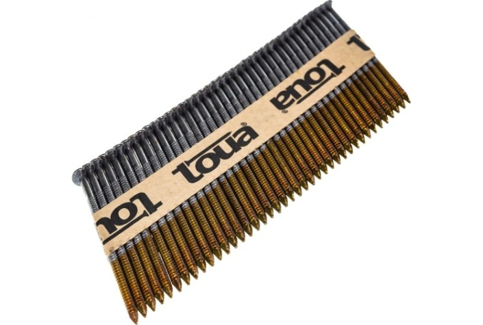 Гвозди по дереву TOUA 3,05 х 75 мм (уп.2000 шт.) 30575RIBrt [30575RIBrt]