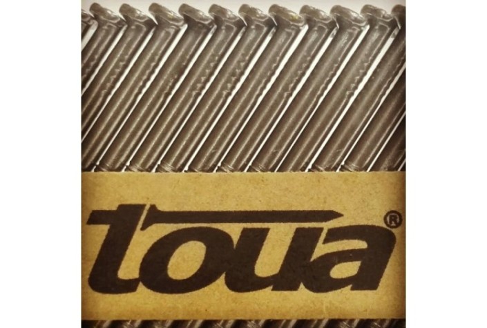 Гвозди по дереву TOUA 3,05 х 90 мм (уп.2000 шт.) гальванизированные 30590RIEG [30590RIEG]