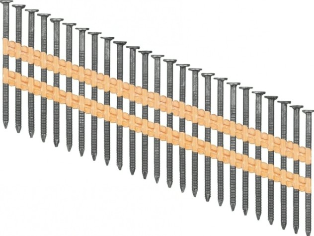 Гвозди ЗУБР рифленые РГР-21, 3500 шт., 50 мм, 21°, реечные [305392-50]