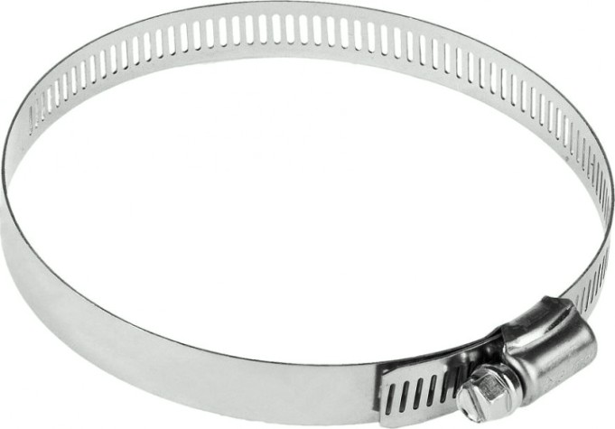 Хомут 210 - 230 червячный из нержавеющей стали [H210-230ECO42]