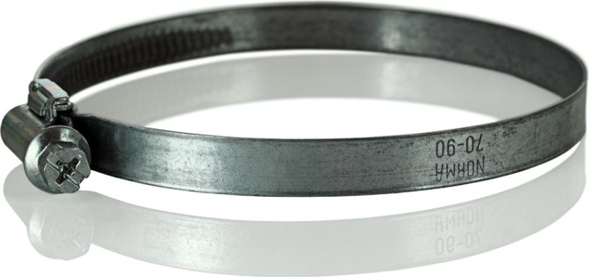 Хомут 70 - 90 червячный шириной 9 мм NORMA [01263565080]