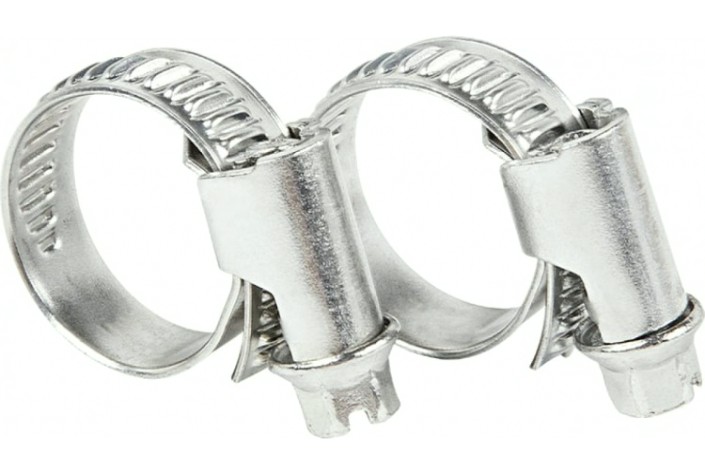 Хомут червячный REXANT 10-16-0,7 мм (упак. 50 шт) [07-0610]