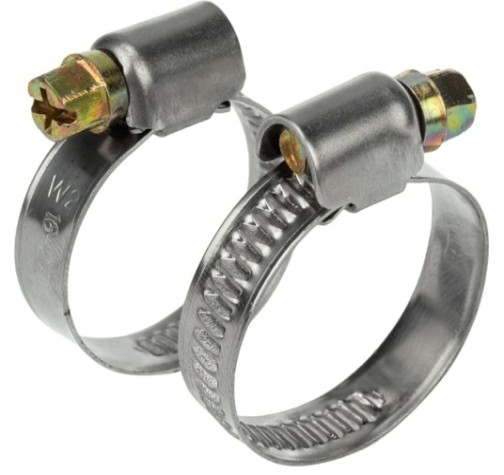 Хомут червячный REXANT 16-27-0,7 мм (упак. 50 шт) [07-0616]