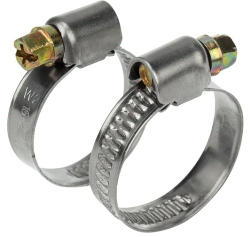 Хомут червячный REXANT 20-32-0,7 мм (упак. 50 шт) [07-0620]