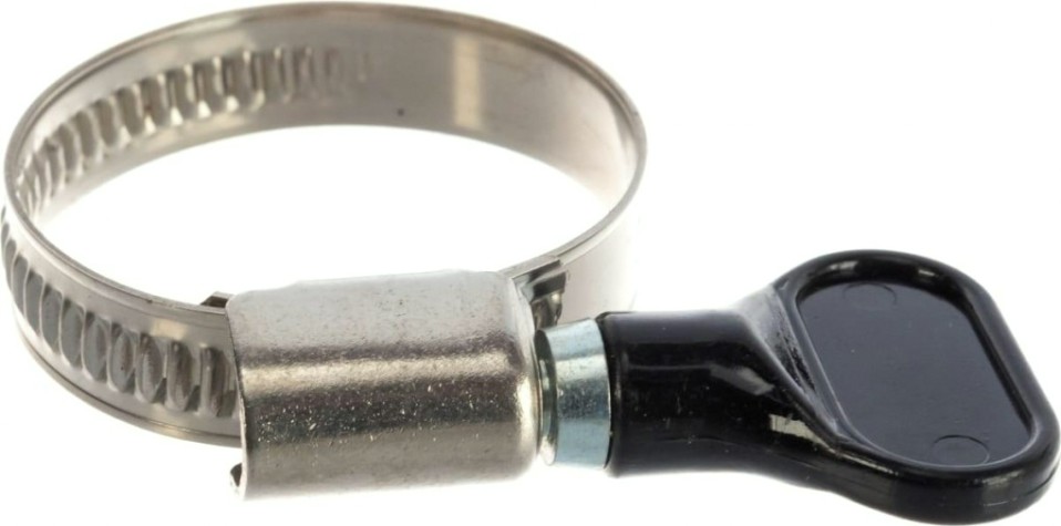 Хомут червячный с ключом QUATTRO ELEMENTI 20-35 мм нержавеющая сталь, 2 шт, в блистере [642-234]