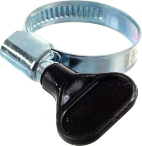 Хомут червячный с ключом QUATTRO ELEMENTI 20-35 мм оцинкованный, 4 шт в блистере [642-210]