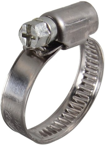 Хомут червячный ВИХРЬ 20 - 32 шириной 9 мм (уп.50 шт.) оцинкованный [73/9/1/23]