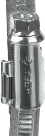 Хомут червячный ЗУБР X-9H 10-18 мм ширина 9 мм, цинк, 50 шт [37807-18]