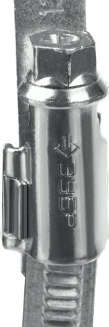 Хомут червячный ЗУБР X-9H 100-120 мм ширина 9 мм, цинк, 25 шт [37807-120]