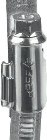 Хомут червячный ЗУБР X-9H 12-22 мм ширина 9 мм, цинк, 50 шт [37807-22]