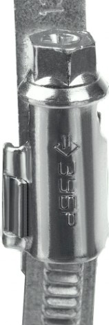 Хомут червячный ЗУБР X-9H 130-150 мм ширина 9 мм, цинк, 10 шт [37807-150]