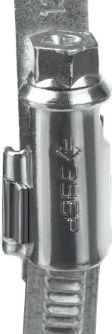 Хомут червячный ЗУБР X-9H 140-160 мм ширина 9 мм, цинк, 10 шт [37807-160]