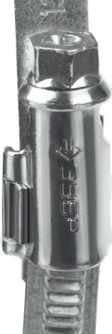 Хомут червячный ЗУБР X-9H 32-50 мм ширина 9 мм, цинк, 50 шт [37807-50]