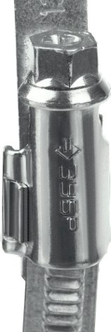 Хомут червячный ЗУБР X-9H 8-12 мм ширина 9 мм, цинк, 50 шт [37807-12]