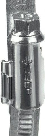 Хомут червячный ЗУБР X-9H 90-110 мм ширина 9 мм, цинк, 25 шт [37807-110]