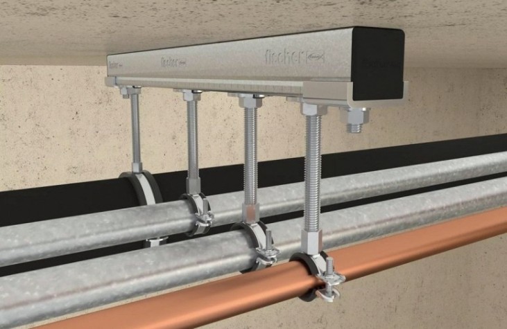 Хомут FISCHER 20 - 24 (1/2") для монтажа труб одноболтовый FGRS 512647 [512647]