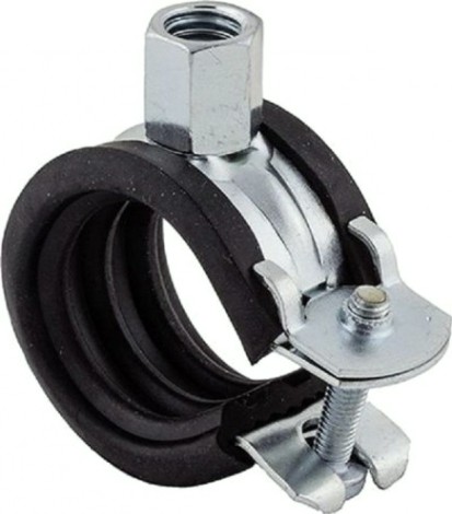 Хомут FISCHER 20 - 24 (1/2") для монтажа труб одноболтовый FGRS PLUS 79432 [79432]