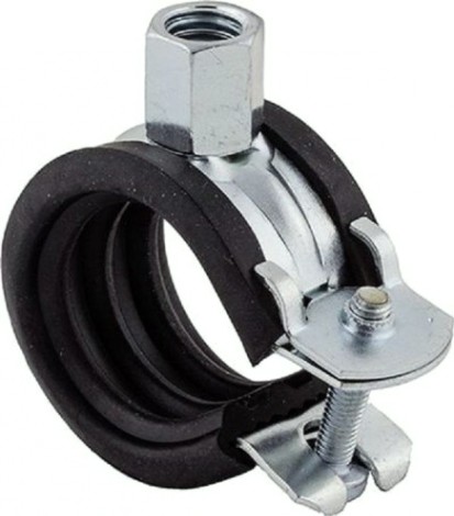 Хомут FISCHER 25 - 30 (3/4") для монтажа труб одноболтовый FGRS PLUS 79433 [79433]