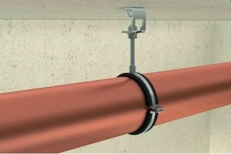 Хомут FISCHER 40 - 46 (1 1/4") для монтажа труб двухболтовый FRS А4 560597 [560597]