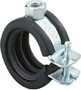 Хомут FISCHER 50 - 55 для монтажа труб одноболтовый FGRS 79427 [79427]