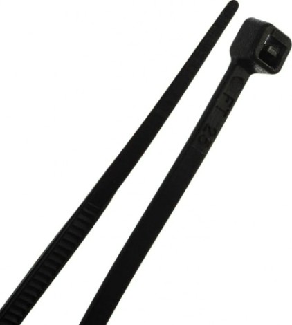 Хомут пластиковый IEK 2.5х150 нейлон кабельный черн. (уп. 100шт) [UHH32-D025-150-100]