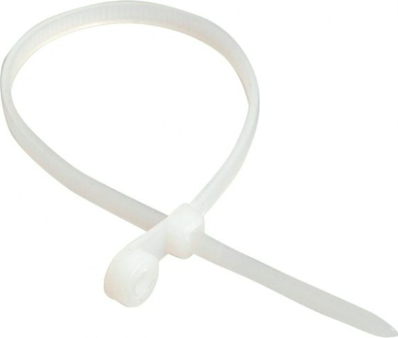 Хомут пластиковый IEK 3.5х150 нейлон кабельный с отвер. для креп. хок (уп. 100шт) [UHH40-4-150-100]