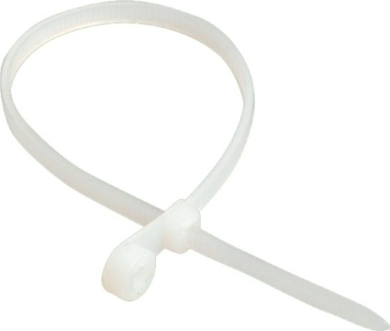 Хомут пластиковый IEK 3.5х200 нейлон кабельный с отвер. для креп. хок (уп. 100шт) [UHH40-5-200-100]