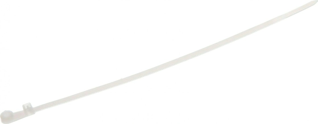 Хомут пластиковый IEK 3.5х200 нейлон кабельный с отвер. для креп. хок (уп. 100шт) [UHH40-5-200-100]
