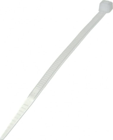 Хомут пластиковый IEK 3.6х100 нейлон бел. (уп. 100шт) [UHH31-D036-100-100]