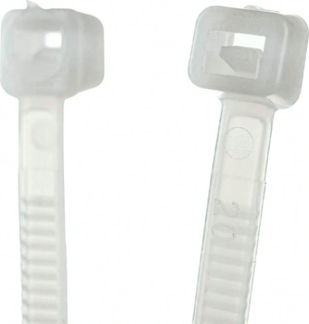 Хомут пластиковый IEK 3.6х350 нейлон бел. (уп. 100шт) [UHH31-D036-350-100]