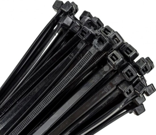 Хомут пластиковый IEK 4.8х300 нейлон черн. (уп. 100шт) [UHH32-D048-300-100]
