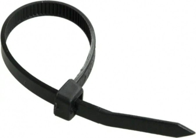 Хомут пластиковый IEK 4.8х350 нейлон черн. (уп. 100шт) [UHH32-D048-350-100]