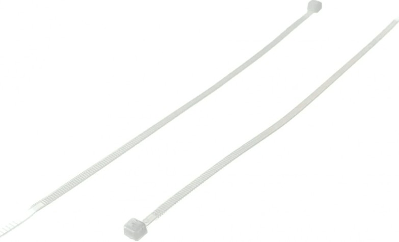 Хомут пластиковый IEK 4.8х350 нейлон кабельный бел. (уп. 100шт) [UHH31-D048-350-100]